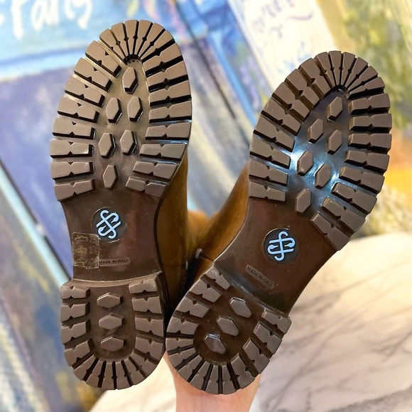 Ross & Snow Boot Elena Weatherproof Shearling OTK Espresso 7 GUC - Picture 8 of 9